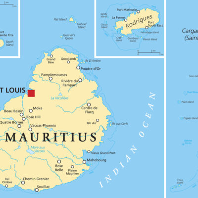 Mauritius Map