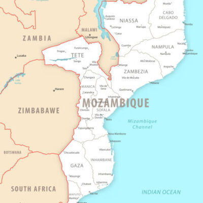 Mozambique Map