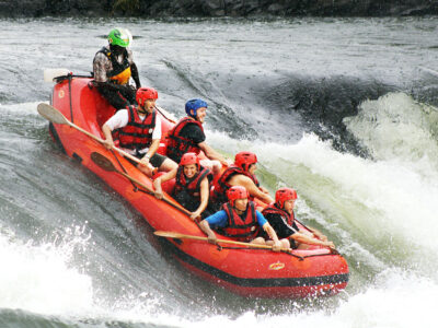 White-Water Rafting on the Nile River in Jinja