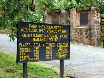Marangu Gate Tanzania Marangu Gate Tanzania